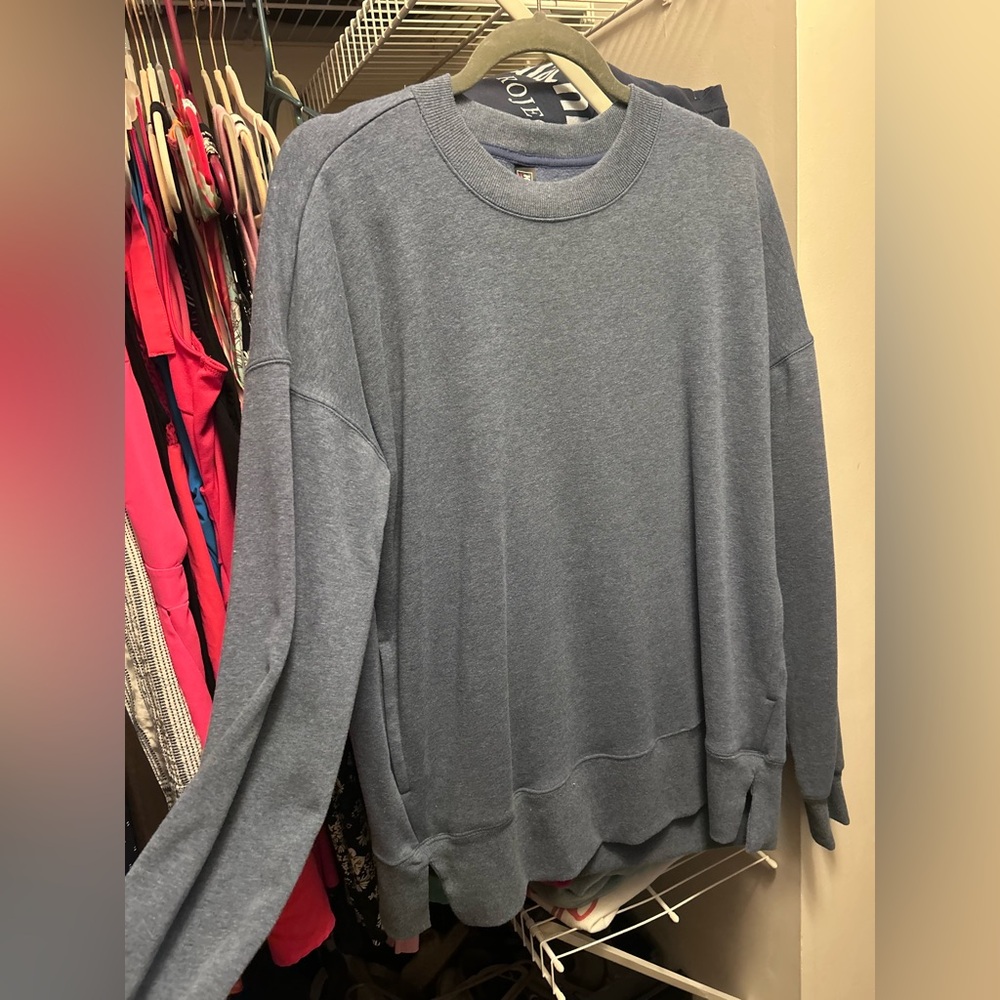 Kirkland Classic Blue Crewneck Sweater